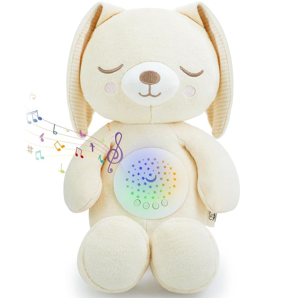 Musical Stuffed Animals with Sound Machine, White Noise Baby Soothers for Sleep,