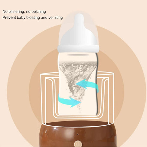 Infant Bottle Shaker Formula Dispensers Mixers Portable Electric USB Charging Less Lumps Automatic Milk for Home Travel
