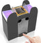 FEIERYA Automatic Card Shuffler 2/1/4/6 Deck,Battery-Operated Electric Poker Shuffler,Playing Card Shuffler for
