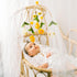 Set OESSUF Baby Mobile for Crib Crib Nursery Mobile for Boys Girls Boho Bee Flower Nursery Decor Soothe Toy Baby Shower