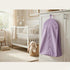 Light Purple Hanging Baby Diaper Caddy Organizer for Changing Station; Baby Nursery Dcor for Girls; Diaper Stacker