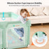 50"x50") COMOMY Playpens for Babies and Toddlers, Small Baby Play Pens, Activity Center for Baby Safe and Non-Slip Baby