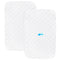 Bassinet Mattress Pad Cover Fit for Graco Travel Lite Crib/Guava Lotus/Maxi-COSI Swift