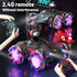 RC Stunt Car Remote Control for Kids with HD Projection Lights, Music, 360° Rotation, 4WD 2.4GHz