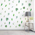 Leaf Wall Decals, H2MTOOL 64 PCS Removable Tropical Plants Stickers for Kids Nursery Room Decor