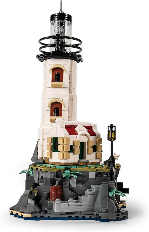 GOTIMON Island Lighthouse Building Block Toy Set, Gifts for Kids and Adults1092