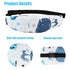 Naturahand 3 Pcs Baby Head Support for Car Seat Stroller Seat Neck Relief Head Band Straps Headrest for Toddler Kids