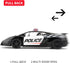 BDTCTK 1/36 Scale Lamborghini Gallardo Police Car Model, Zinc Alloy Die-Cast Pull Back Vehicles for Kids Gift