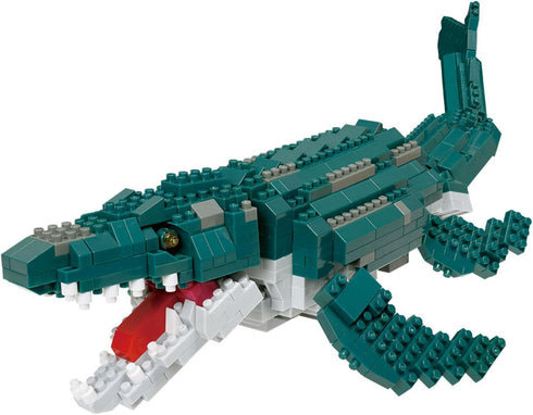 nanoblock - Dinosaurs - Mosasaurus Deluxe Edition, Advanced Hobby Series Building Kit