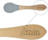 Set Personalized Silicone Bib and Spoon with Custom Name, Babies/Toddlers Durable Adjustable with Pocket for Baby Boy