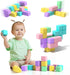 Magnetic Blocks for Toddlers, 1.34in Macaron Magnetic Building Cubes for Kids Ages