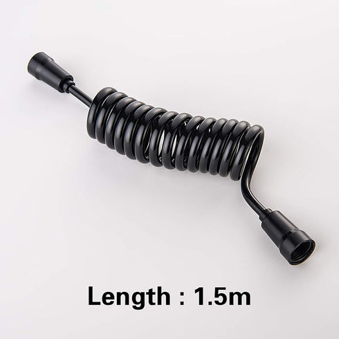 VNFOCRQJH Set Handheld Bidet Sprayer for Toilet, Black Portable Cloth Diaper Sprayer Brass Bathroom Bidet Sprayer Kit