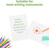 648PCS Blank Playing Cards Deck, Double Sides White Blank Index Flash Cards for DIY Game Cards Gift Cards Writing 2.5"