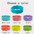 Personalized Baby Bottle Labels for Daycare, Silicone Water Bottle Bands Name Labels for Daycare, Kids Drink Bands