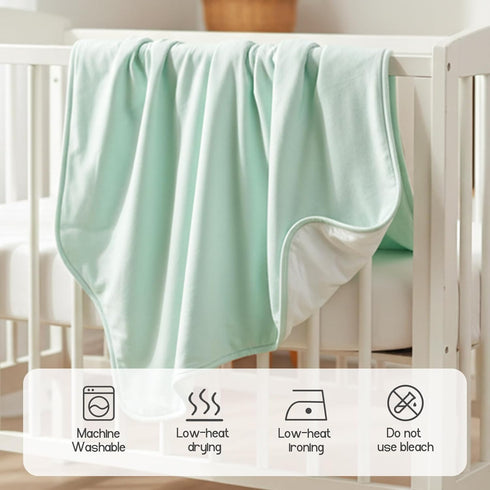 30"x40" Supersoft Baby Blankets for Girls Boys, Rayon Made from Bamboo Baby Quilt - Breathable & Hypoallergenic Blanket