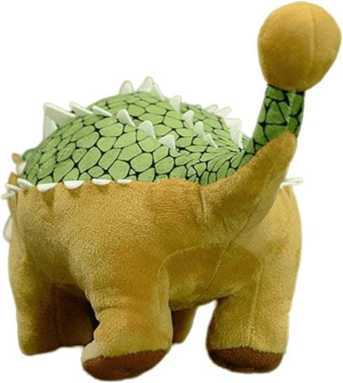 FRANKIEZHOU Ankylosaurus Stuffed Animal-Green 14", Dinosaur Plush Toy for Kids, Home Decor, Hugging Toy