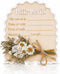 Wonhibo Daisy Newborn Announcement Sign - Baby Hospital Photo Prop Wooden Board
