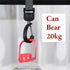 Generic Set 2 360 of Hooks That Can Rotate Degrees - Versatile Hooks for Strollers, Suitable for DiaperBagsHandbagsAnd