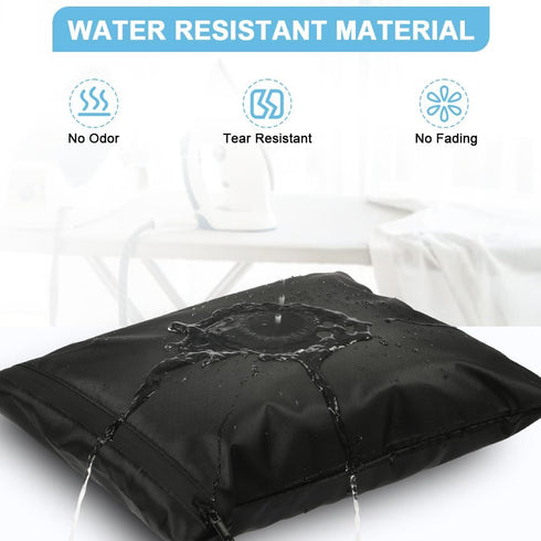AOOSA 2PCS Wet Bags, Waterproof Travel Laundry Bag, Reusable Cloth Diaper Bags with Handle & Zipper, Washable Travel