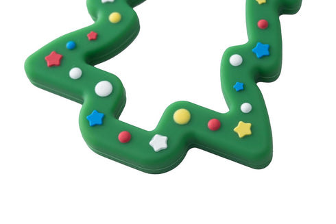 Jimibaby Package Silicone Teether - Christmas Teething Toy for Baby Boys & Girls, Perfect Stocking Stuffer, Comes