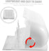 Countertop Bottle Drying Rack with Dustproof Cover Space-Saving Organizer for Bottles Pacifiers Accessories Fast