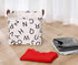 Square Storage Basket, Canvas Collapsible Organizer Bins for Book, Nursery, Kid's Toys, Closet & Laundry