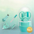 4-in-1 Baby Grooming Kit, Premium Stainless Steel Baby Manicure Set with Clippers, Scissor, File & Tweezer (Green)
