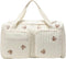 Generic Cartoon Bear Diaper Bag, 48x22x26cm Polyester Large Capacity Nappy Pouch with Compartments