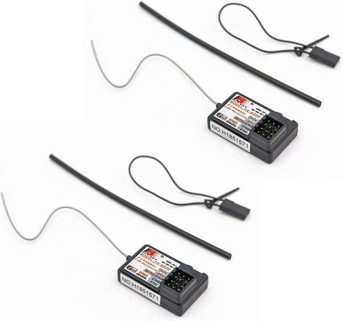 WOAEIUOS FS-GR3E 3CH 2.4GHz FS-GT2 FS-GT2B FS-GT3B FS-GT3C FS-IT4S (2 Flysky Receiver AFHDS Long Range Surface Receiver