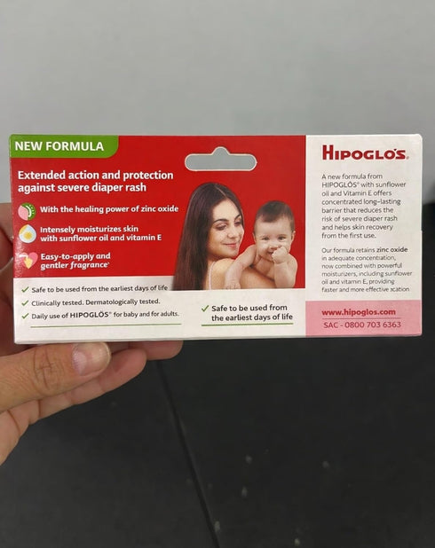Generic 40g Hipoglos Baby Diaper Rash Cream and Dry Skin Protectant