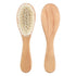 Brush, Baby Hair Brush Head Massage Grooming Comb with Wooden Handle Soft Baby Hair Brush Baby Brush for Infant