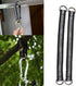 Hammock Tree Straps for Baby Swing Outdoor, Durable Children Rope Swing Set Hanging Straps Kit with Safer Lock Snap Hook
