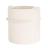 CherryNow Extra Large Woven Storage Baskets 17'' x 16'' Cotton Rope Decorative