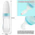 PandaEar (2 Pack) Silicone Baby Food Dispensing Spoon, 4 oz Infant Fruit Squeeze Feeder for Travel Friendly Use