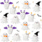 Aoriher 15 Pcs Mini Stuffed Animals, Halloween Plush Toys Small Devil Ghost Keychain for Party Favors