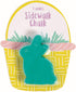 Fun Express Easter Bunny Chalk (12 Pieces), Individually Wrapped Easter Basket Stuffers, Outdoor Activities for Kids