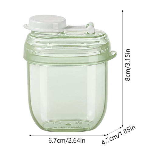 Generic Formula Container for Home - Airtight Leakproof Holder Box,Sealed Portable Formula Dispenser | for Home Kitchen