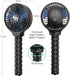 WEGA Rechargeable Stroller Fan, Portable Battery Operated Fan, 3 Speeds Clip on Fan for Car Seat, Crib, Home Office