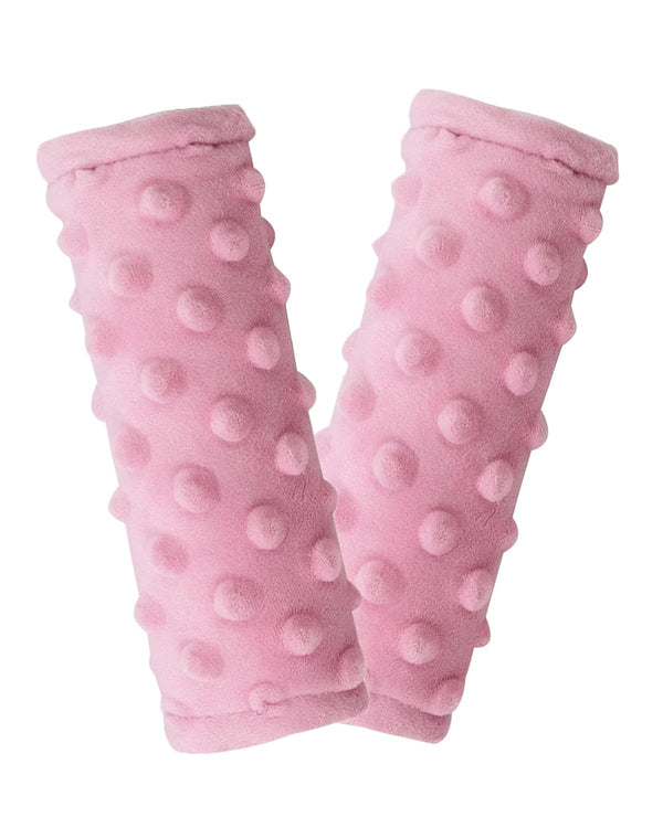 Car Seat Belt Covers 2 Pack for Baby Kids, Soft Reversible Car