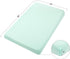 Pack 2 Pack, 38'' 24'', TILLYOU Mini Crib Fitted Sheets - Soft Knit Sheet for N Play, Microfiber Mini Crib Sheets