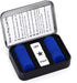 Left Right Center Dice Game Set, 3 Dices + 36 Blue Chips (Blue)