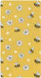 miaozhen Cotton Baby Crib Sheets for Boys Girls Soft Stretchy Sweet Yellow Daisy