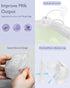 K3,Portable 9 Levels,3 15-24mm Hands Free Breast Pump Breastfeeding Pumps with Modes & Fine-Tuned Rhythms,Leak-Proof