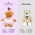 warmies Baby Girl Heatable and Coolable Weighted Stuffed Animal Plush