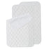 CNAFGBGG Diaper Changing Pad 3Pcs Waterproof Changing Mat 27x14'' Washable Reusable Cotton Travel