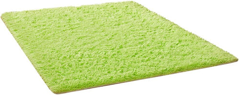 Ultra Soft Indoor Modern Square Area Rug, Fluffy Non-Slip Floor Carpet 1.3 * 1.3ft for Living Room or Nursery