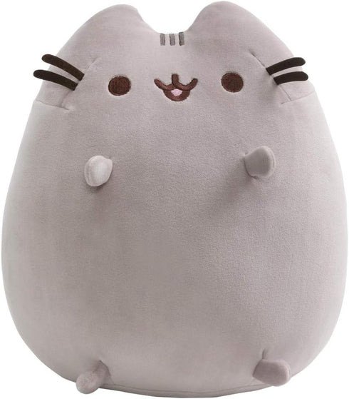 GUND Pusheen The Cat Squisheen Plush Stuffed Animal, Gray, 11” for Ages 8 and Up