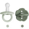 Moonkie Pacifiers Set of 2 | One-Piece Design Baby Pacifier with Large