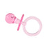 (36 Super Z Outlet Acrylic Glass Plastic Cute Small Baby Pacifiers for Baby Shower Decorations, Table Scatter, Party