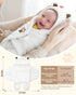 0-4 Lilian&Gema Swaddles for Newborns, Baby Swaddle Blanket for Newborn Months, Cute Bear Swaddle Wrap for Baby Boys